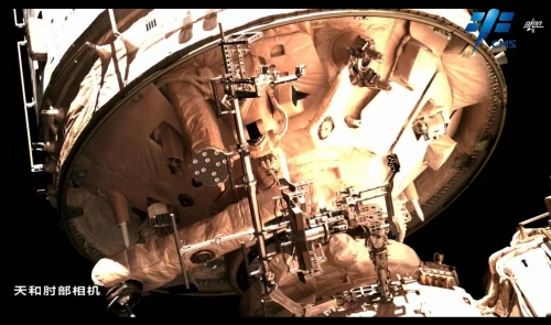 Transposition of China's Wentian Lab Module completed_CHINA MANNED SPACE
